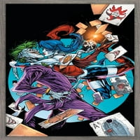 Çizgi roman - Joker ve Harley Quinn - Aşk Acıtır Duvar Posteri, 14.725 22.375