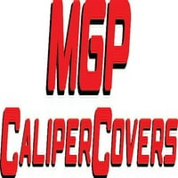 Kaliper Kapakları Kazınmış Ön ve Arka MGP Kırmızı kaplama gümüş ch Seç uyar: 2015-FORD MUSTANG GT
