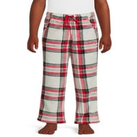 Wonder Nation Girls Peluş Baskılı Pijama Pantolon, 4 Beden- Artı