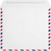 LUXPaper Açık Uçlu Zarflar, Beyaz, 500 Paket