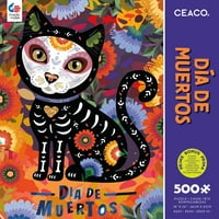 Ceaco - Dia De Muertos - Birbirine Kenetlenen Yapboz