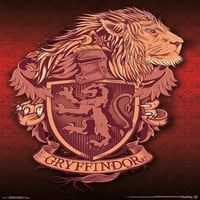 Harry Potter Gryffindor Aslan Sanat Baskı Poster 22x34