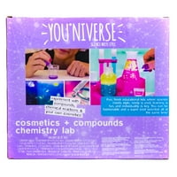 Youniverse Cosmetics & Compounds Chemistry Lab, 6 Yaş ve üstü Özel Parfüm ve Dudak Parlatıcısı Oluşturun