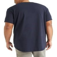 Strongside Giyim erkek Büyük Uzun Boylu T Shirt-Uzun Uzunluk Streç Tee 2-pk