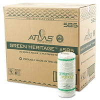 Atlas Kağıt Fabrikaları Yeşil Miras 2 Katlı Kağıt Havlular, rulolar