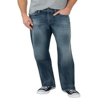 Gümüş Jeans A.Ş. Erkek Gordie Bol Kesim Düz Paça Kot Pantolon, Bel Ölçüleri 28-44