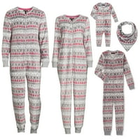 Derek Kalp Fair Isle Tatil Eşleşen Aile Noel Pijama erkek Pijama Birliği Takım Elbise, Boyutları S-2XL