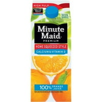 Minute Maid Premium Ev Sıkılmış Stil Kalsiyum ve D Vitamini Yüksek Posalı Portakal Suyu, Fl. Oz