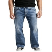 Gümüş Jeans A.Ş. Erkek Zac Rahat Fit Düz Bacak Kot Pantolon, Bel Ölçüleri 30-42