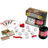 Marka Poker Kare Atıcılar Oyunu Deluxe Set