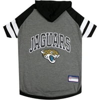 Evcil İlk NFL Jacksonville Jaguars NFL Hoodie Tee Gömlek Köpekler ve Kediler için hoş tişört, Takımları-Büyük