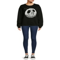 Nightmare Before Christmas Kadın Grafik Polar Sweatshirt