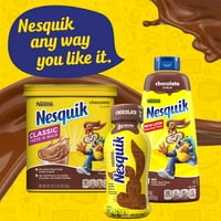 Nestle Nesquik Çikolatalı Az Yağlı Süt, içmeye hazır, fl oz