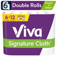 Viva Signature Cloth Select-a-Sheet Kağıt Havlular, Beyaz, Çift Rulo