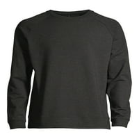 Athletic Works Erkek ve Büyük Erkek Fransız Terry Bisiklet Yaka Sweatshirt, 5XL bedene kadar