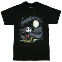 Disney Mickey Mouse Yıldızlı Gece erkek grafikli tişört