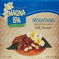 Mauna Loa Süt Dağları Sütlü Çikolata Kaplı Macadamias, Oz