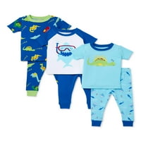 Wonder Ulus Erkek Bebek Rahat Fit Pamuk Kısa Kollu Pijama, Set