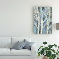Albena Hristova'dan 'Winter Birches I' Marka Güzel Sanatlar Tuval Sanatı