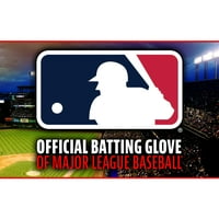 Franklin Sports MLB Free Fle Beyzbol Vuruş Eldivenleri - Siyah Gri Beyaz - Gençlik Küçük Çift