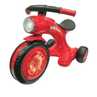 Kırmızı çocuk Motorz 6V Trikes Binici