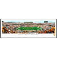 Tennessee Gönüllüleri Futbolu - Dama Tahtası Stadyumu, Standart Çerçeveli Blakeway Panoramaları NCAA Koleji Baskısı