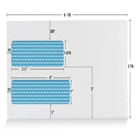 Çift Camlı Güvenlik Renkli Yapışkanlı Zarflar - 3‐ 8‐ - saymak