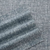 Marte Geçiş, Gündelik, Çağdaş, Geleneksel Mavi Geometrik Polyester, Mikrofiber Çarşaf Takımları, Kraliçe