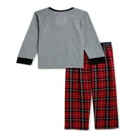 Cozy Jams Erkek Çocuk Pijama Takımı, 2'li, 4-14 Beden