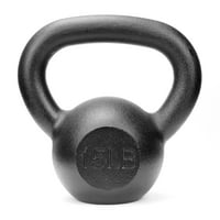 Kuvvet Antrenmanı için Fitness Toz Boyalı Dökme Demir Kettlebell, LB