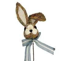 Gökkuşağı Sisal Bükülmüş Kulak Tavşanı Seçimini Kutlamanın Yolu, Paskalya Dekorasyonu