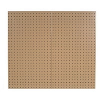 Triton Ürünleri® LocBoard 18 W 36 H 9 16 D Epoksi, Ölçü Çelik Kare Delikli Pegboardlar