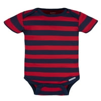 Gerber Erkek Bebek Kısa Kollu Onesies Bodysuits