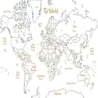 WallPops Glam Kuru Silme Haritası