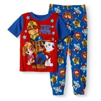 Pençe Devriye Yürümeye Başlayan çocuk pamuk sıkı fit pijama, set