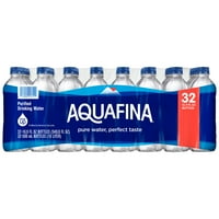 Aquafina Arıtılmış Şişelenmiş içme suyu, 16. oz, Şişeler