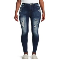 Harmony & Havoc Kadın Konturu ve Lift Yüksek Belli Skinny Jeans