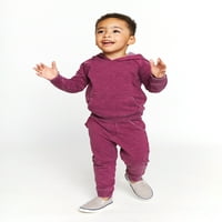 Wonder Nation Bebek ve Yürümeye Başlayan Çocuk Unise Athleisure Kıyafet Seti, 2 Parça, Beden 12M-5T