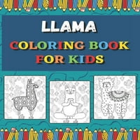 Çocuklar için Boyama Kitapları: Lama Çocuklar için Boyama Kitapları: 4 Yaş-