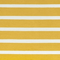 Rizzy Home Azzura Tepesi Altın Şeritler Sevişmek 2'6 8' Alan Kilim