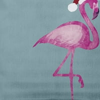 Sadece Papatya Mavi-Gri Renkli Kar Kuş Noel Yumuşak Bükülmüş Polyester dekoratif kırlent, 26 26