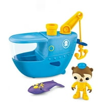 3 Yaş ve Üstü Çocuklar için Octonauts GUP-C & Shellington Kara ve Deniz Oyuncağı