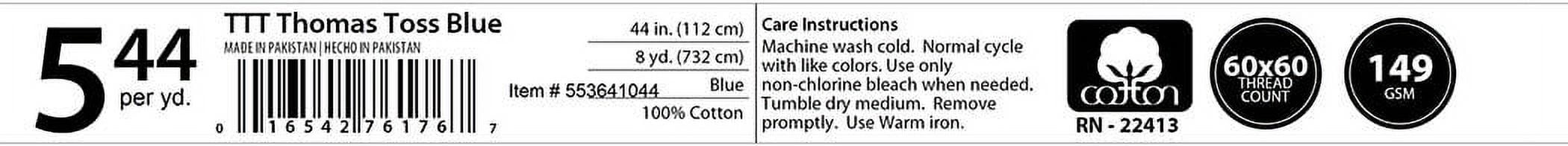 I.P Cranston Blue Thomas Fabric tarafından, Bahçe başına