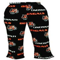 Cincinnati Bengals NFL Cephe Erkek Mikro Polar Pijama Pantolon