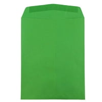 Kağıt ve Zarf Açık Uçlu Zarflar, Yeşil, Paket Başına