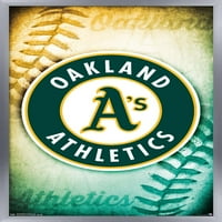 Oakland Atletizm - Logo Duvar Posteri, 14.725 22.375