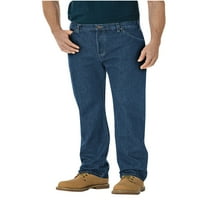 Dickies Erkek ve Büyük Erkek Düzenli Düz Kesim 6 Cepli Kot Pantolon
