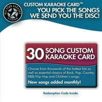 Karaoke: Şarkı Özel Karaoke Kartı