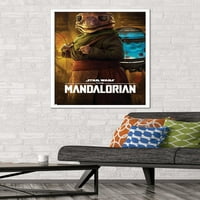 Yıldız Savaşları: Mandaloryalı Sezon-Kurbağa Bayan Duvar Posteri, 22.375 34