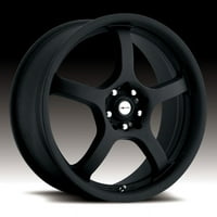 Odak F Mat Siyah 17x7. 4x